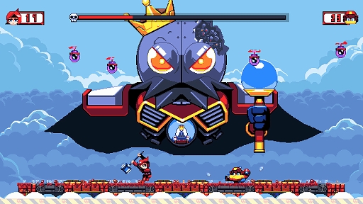 画像ギャラリー No.003のサムネイル画像 / PS4/Switch版「チェンソークラブ」，2022年10月に発売決定。ヒロインたちを操り，敵を倒していくステージクリア型横スクロールACT