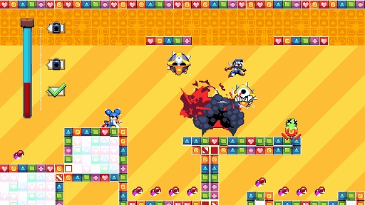 画像ギャラリー No.005のサムネイル画像 / PS4/Switch版「チェンソークラブ」，2022年10月に発売決定。ヒロインたちを操り，敵を倒していくステージクリア型横スクロールACT