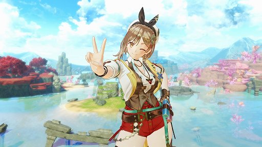 画像ギャラリー No.008のサムネイル画像 / 「ライザのアトリエ３〜終わりの錬金術士と秘密の鍵〜」インタビュー。広大なフィールドを冒険して，シームレスにバトルが展開