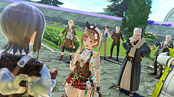 画像ギャラリー No.053のサムネイル画像 / ［TGS2022］「ライザのアトリエ3」プレイレポート。ブースには等身大ライザ3体が勢ぞろいで，太もも圧がヤバイ