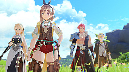 画像ギャラリー No.060のサムネイル画像 / ［TGS2022］「ライザのアトリエ3」プレイレポート。ブースには等身大ライザ3体が勢ぞろいで，太もも圧がヤバイ