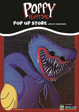 画像ギャラリー No.001のサムネイル画像 / 「Poppy Playtime」公式POP UP STORE，ラフォーレ原宿にて4月27日から5月8日まで開催