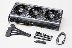 画像ギャラリー No.016のサムネイル画像 / Palit「GeForce RTX 4090 GameRock OC」をテスト。ド派手に輝く巨大クーラーはゲームでどの程度の効果があるのか