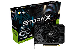 画像ギャラリー No.005のサムネイル画像 / Palitから早くもGeForce RTX 4060 Ti＆4060搭載カードが発表に。カード長170mmの短尺タイプも用意
