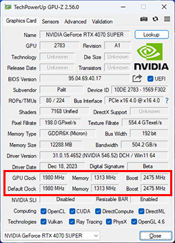 画像ギャラリー No.003のサムネイル画像 / 独自大型クーラー採用のPalit製「GeForce RTX 4070 SUPER Dual」を試す。リファレンス仕様で消費電力あたり性能に優れる