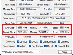 画像ギャラリー No.007のサムネイル画像 / NVIDIAの新ハイエンドGPU「GeForce RTX 4080 SUPER」レビュー。RTX 4080との性能差は? RTX 4090にはどの程度迫れる?