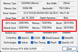 画像ギャラリー No.020のサムネイル画像 / NVIDIAの新ハイエンドGPU「GeForce RTX 4080 SUPER」レビュー。RTX 4080との性能差は? RTX 4090にはどの程度迫れる?