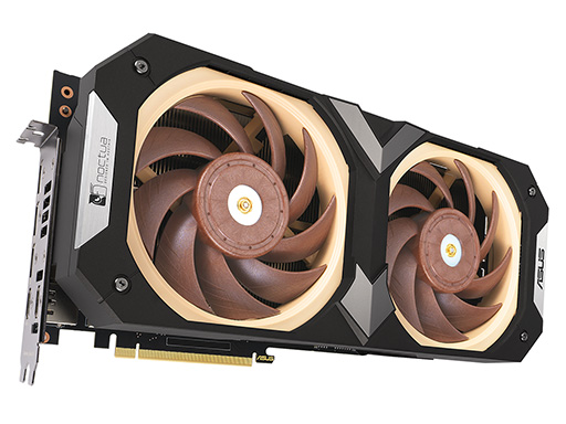 画像ギャラリー No.001のサムネイル画像 / Noctua製ファンを採用したGeForce RTX 4080 SUPER搭載カードがASUSから登場