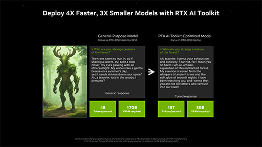 画像ギャラリー No.009のサムネイル画像 / AIがゲームプレイを助けてくれる？　NVIDIAがゲームにAIを応用する「Project G-Assist」や「RTX AI Toolkit」を発表
