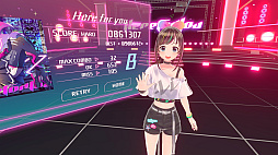 画像ギャラリー No.002のサムネイル画像 / PS VR2があってもなくても楽しめる！PS5版「Kizuna AI - Touch the Beat!」が配信中。キズナアイと一緒に遊べるリズムゲーム