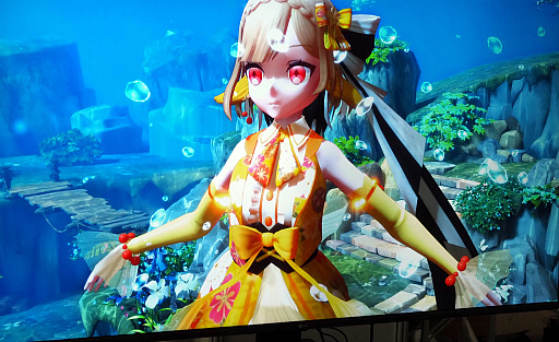 画像ギャラリー No.004のサムネイル画像 / ［TGS2023］かわいいシーマンこと，人魚育成ゲーム「マイメード」はどうなった？　ブースを訪ねたら“プロジェクト化”してた