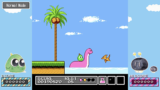 画像ギャラリー No.005のサムネイル画像 / PC版「ギミック! SPECIAL EDITION」のSteamストアページがオープン。SUNSOFTのカルト的名作アクションが新機能を備えて登場