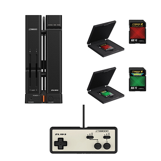 画像ギャラリー No.003のサムネイル画像 / 「X68000 Z」製品版の予約受付が明日スタート。本体カラーはブラックで，JOYCARDや5インチモニター，テーマ曲CDも登場