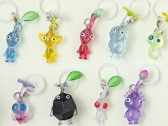 傘やペットボトルなどに付けられる「ピクミン めじるしアクセサリー2」，ガシャポンに7月登場。新たに氷ピクミンとヒカリピクミンを追加