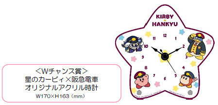 画像ギャラリー No.006のサムネイル画像 / 「星のカービィ」と阪急電車が8月22日からコラボ。ラッピング列車やスタンプラリー，オリジナルグッズ・フードの販売など盛りだくさん