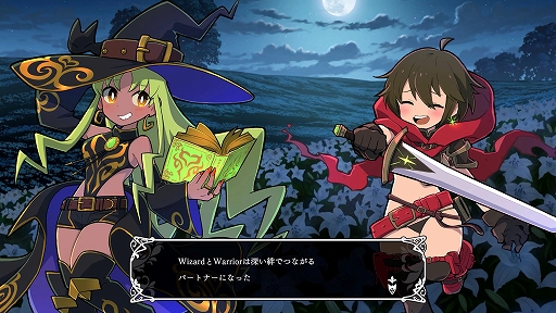 画像ギャラリー No.003のサムネイル画像 / 百合ダンジョンRPG「ウィッチ・アンド・リリィズ」，アーリーアクセス開始。女の子5人でパーティを組んでダンジョンの踏破に挑む
