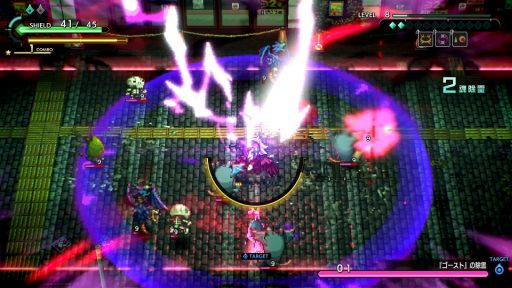 画像ギャラリー No.004のサムネイル画像 / 爽快感を重視したアクションSTG「宵祓い探偵ミアズマブレイカー」，2025年1月16日に発売決定。東京ゲームショウ2024での試遊も可能