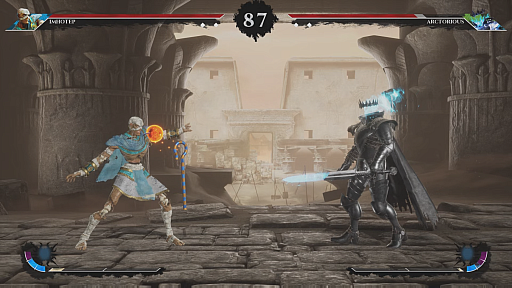 画像ギャラリー No.019のサムネイル画像 / ダークファンタジーをテーマにした格闘ゲーム「Omen of Sorrow」。家庭用，アーケードでも遊べるチリ産の対戦格闘ゲームの魅力に迫る【PR】