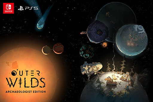 画像ギャラリー No.001のサムネイル画像 / 「Outer Wilds: Archaeologist Edition」PS5＆Switch向けパッケージ版を本日リリース。出水ぽすか先生の描き下ろしビジュアルにも注目
