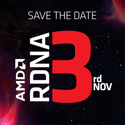 画像ギャラリー No.002のサムネイル画像 / RDNA 3世代GPUの発売は11月3日？ AMD上級副社長がNVIDIAのGeForce RTX 40発表直前にツイート