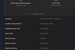 画像ギャラリー No.006のサムネイル画像 / RDNA 3世代のミドルハイGPU「Radeon RX 7800 XT」＆「Radeon RX 7700 XT」の実力を探る。RX 7700 XTのコスパは良好だ