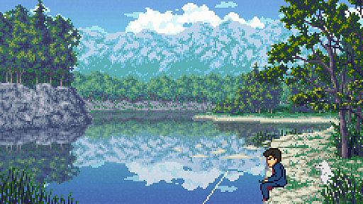 画像ギャラリー No.005のサムネイル画像 / 日本を舞台にしたドット絵の横スクロールアクション「Fading Afternoon」，発売日が9月14日に決定