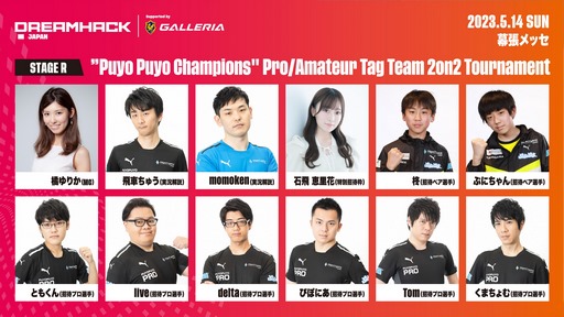 画像ギャラリー No.005のサムネイル画像 / 「DreamHack Japan 2023」,全コンテンツのタイムテーブルが公開に。「CHUNITHM」を使ったスペシャルマッチ&DJライブの開催も決定