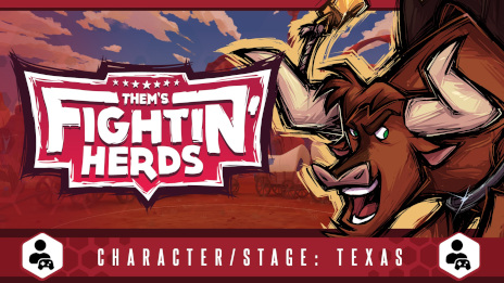 画像ギャラリー No.002のサムネイル画像 / 「Them's Fightin' Herds」，パワフルな雄牛“Texas”が新キャラクターとして参戦。大きな身体での突進や投げ縄で戦う