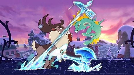 画像ギャラリー No.003のサムネイル画像 / アニメチックな2D動物格闘「Them's Fightin' Herds」，DLCキャラクター“Stronghoof”を配信。紹介トレイラーも公開に