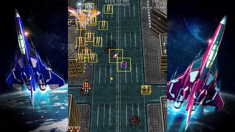 画像ギャラリー No.013のサムネイル画像 / 「雷電III×MIKADO MANIAX」が本日発売へ。20曲以上のアレンジBGMや，縦画面モードなどの新機能を多数追加したリニューアル版