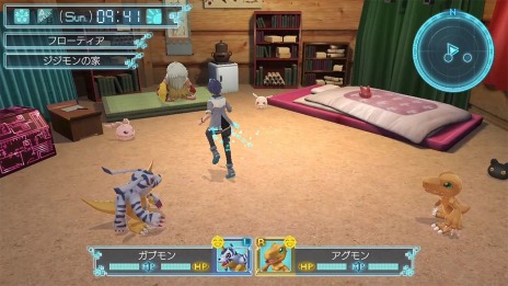 画像ギャラリー No.012のサムネイル画像 / 「デジモンワールド -next 0rder- INTERNATIONAL EDITION」謎の少女ルーシュとマメオ登場。パートナーデジモンが合体する“ExE”の情報も
