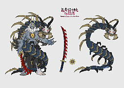画像ギャラリー No.007のサムネイル画像 / 和風アクションRPG「百剣討妖伝綺譚」，最新アニメーショントレイラー公開。「時雨」に続く，2人の主人公の姿も明らかに