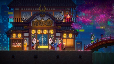画像ギャラリー No.005のサムネイル画像 / サイバーパンク謎解きADV「ミスト探偵」，舞台となる“スターライトシティ”の世界紹介第二弾を公開