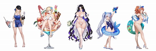 画像ギャラリー No.002のサムネイル画像 / 「ブラウンダスト2」，2周年記念の大型アップデートを実施。瑞々しい水着姿のキャラクターが登場し，最大1000回以上のガチャも開催