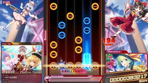 画像ギャラリー No.003のサムネイル画像 / PC版「東方ダンマクカグラ ファンタジア・ロスト」の発売日が2024年2月8日に決定。Toby Fox×ZUNコラボ楽曲を無料配信