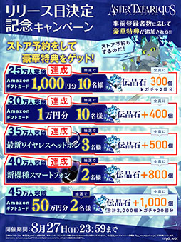 画像ギャラリー No.002のサムネイル画像 / 「アスタータタリクス」，事前登録者数が40万人を突破。8月24日には新規映像や最新情報を公開するリリース直前生放送の配信も
