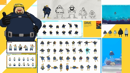 画像ギャラリー No.017のサムネイル画像 / Switch向けパッケージ版「デイヴ・ザ・ダイバー」，対戦格闘「GGST」とのコラボパックより，ソルやカイなど7キャラのボートペイントを公開