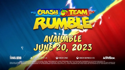 画像ギャラリー No.001のサムネイル画像 / クラッシュ・バンディクー達が戦うマルチプレイゲーム「Crash Team Rumble」は，6月20日に発売