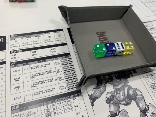 画像ギャラリー No.010のサムネイル画像 / TRPG版「ARMORED CORE VI」メディア先行体験会レポート。原作のエネルギー管理要素をうまく取り入れた，スピーディな戦闘体験が魅力
