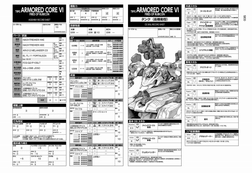 画像ギャラリー No.014のサムネイル画像 / TRPG版「ARMORED CORE VI」メディア先行体験会レポート。原作のエネルギー管理要素をうまく取り入れた，スピーディな戦闘体験が魅力