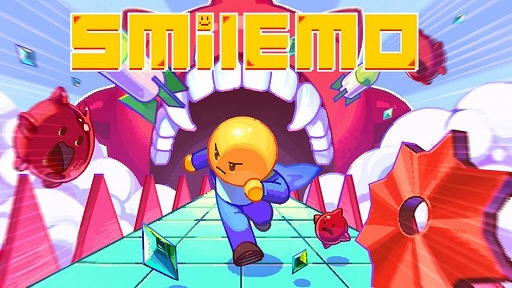 画像ギャラリー No.001のサムネイル画像 / Switch版「スマイルモ（Smilemo）」本日リリース。“無限バウンド”ウイルスを避けてワクチンを集める横スクロールACT