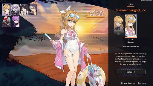 画像ギャラリー No.010のサムネイル画像 / デッキ構築型ローグライクRPG「クロノアーク」が正式リリース＆水着DLC配信。2019年から展開してきた秀逸な戦闘バランスの一作がついに完成