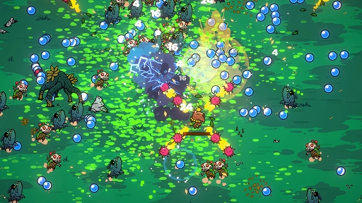 画像ギャラリー No.002のサムネイル画像 / ローグライトアクション「Extremely Powerful Capybaras」の最新トレイラーが公開に。敵の大群に立ち向かい，最強のカピバラを目指せ！