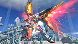 画像ギャラリー No.008のサムネイル画像 / 「機動戦士ガンダム EXVS.2 OB」，リバイバル機体「デスティニーガンダム（ハイネ機）」を3月26日に実装。2500コストの格闘寄り万能機