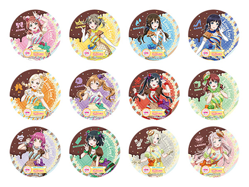 画像ギャラリー No.003のサムネイル画像 / 「ラブライブ！虹ヶ咲学園スクールアイドル同好会 Let’s にじパフェ！」，6月24日から8月27日まで開催。オリジナルグッズも販売