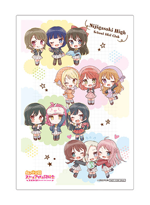 画像ギャラリー No.008のサムネイル画像 / 「ラブライブ！虹ヶ咲学園スクールアイドル同好会 Let’s にじパフェ！」，6月24日から8月27日まで開催。オリジナルグッズも販売