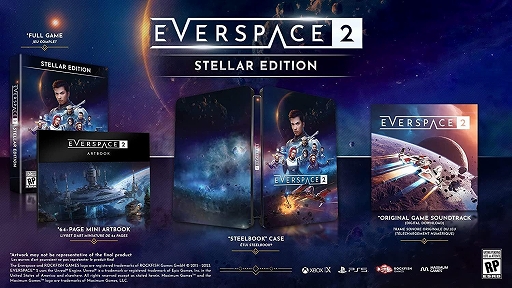 画像ギャラリー No.004のサムネイル画像 / 「EVERSPACE 2」，PS5/Xbox Series X|S版の発売日が8月15日に決定。アートブックとサントラを同梱するコレクターズパッケージも登場
