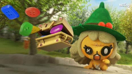 画像ギャラリー No.004のサムネイル画像 / 新作パズルゲーム「PUZZUP：AMITOI」の映像を公開。3マッチパズルに，ブロックの進行方向を変えられる“方向キー”要素が追加された作品
