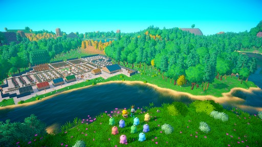 画像ギャラリー No.014のサムネイル画像 / ［プレイレポ］サバイバルクラフト「Omega Crafter」がBitSummitに出展中。会場ではグラミーがスポーツや生産に勤しむ街のデモも披露