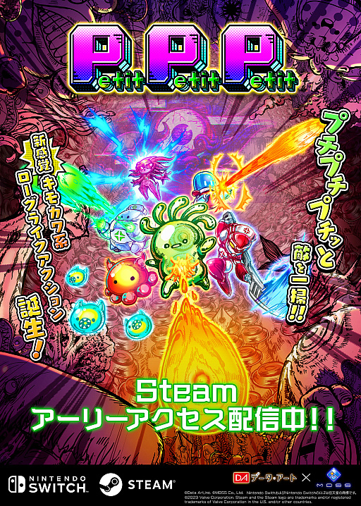 画像ギャラリー No.002のサムネイル画像 / 生物の体内で宿主の健康を守るために戦うローグライクACT「Petit Petit Petit」，アーリーアクセス版をSteamでリリース